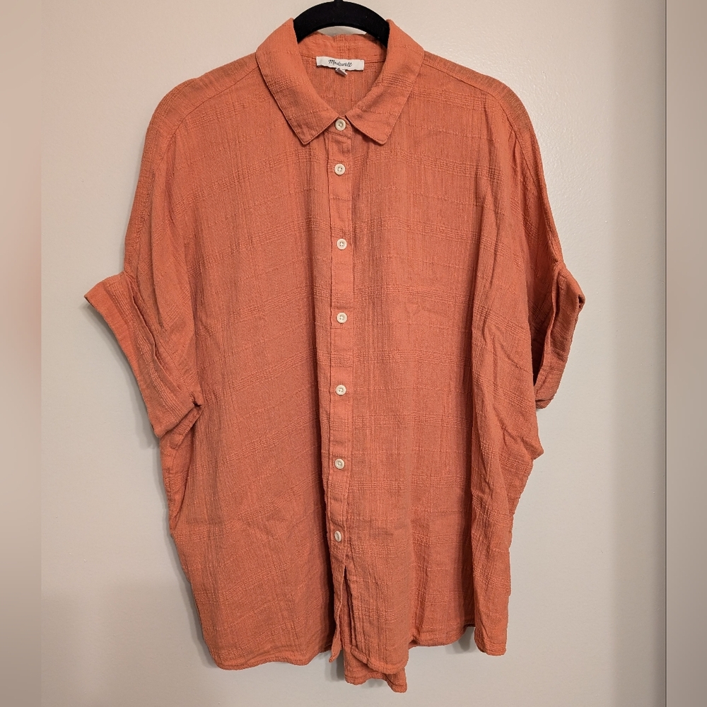 Madewell oversized shirt